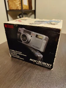 Ricoh RDC-5300 Digital Camera, 2.3MP Original Box, Cord, Manual For Parts - Picture 1 of 13