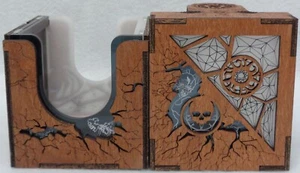 MTG Commander Deck Box ORZHOV BIANCO/NERO Magic the Gathering - Foto 1 di 7