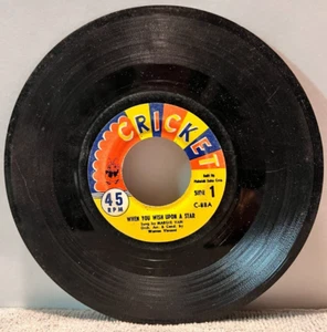 B88 Margie Van: When You Wish Upon A Star/ The Wishing Pond, Cricket C88 - 7" 45 - Imagen 1 de 2