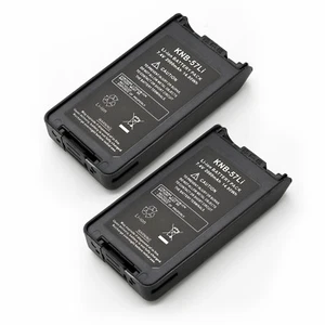 2x 7.4v 2000mAh Batería de iones de litio para Kenwood KNB-24L KNB-35L TK-2140 TK-2160 - Imagen 1 de 6