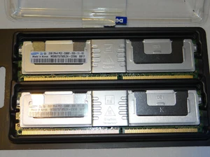 Dell 2GB PC2 5300F 2Rx4 Registered ECC (Samsung) - 2 per pack (4GB total) - Picture 1 of 2