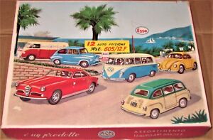 60s VW BUS ALFA FIAT AMB/AGOSTINO MARCHESINI BOLOGNA ITALIAN RIVIERA TOY CAR BOX
