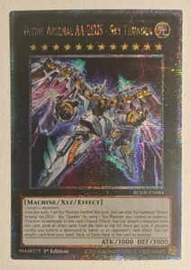 Yugioh Göttliches Arsenal AA-ZEUS - Himmelsdonner BLMR-DE084 Quarter Century 1st Ed NM - Bild 1 von 1