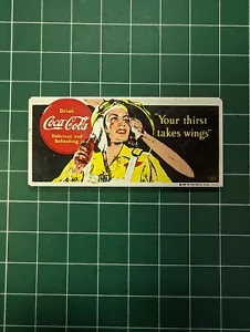 Coca Cola Magnet "You Thirst Takes Wings" pilot - Picture 1 of 3