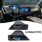 2Pcs Car Door Storage Box For Rivian R1t/R1s Abs Black Replacement Accessories