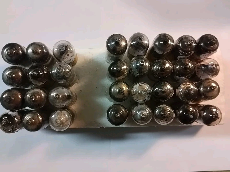 5 X VALVOLE A SCELTA 6AU6 6AT6 6BE6  6CB6 6BA6 12AT6 12BE6 12BA6 TESTATI - Immagine 1 di 1