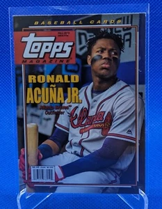 Ronald Acuña Jr. 2019 Topps Archives Topps Magazine #TM6 Sp - Picture 1 of 2