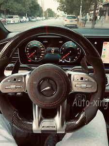 Alcantara AMG Carbon Fiber Steering Wheel for Mercedes-Benz AMG Old to New2003+ 