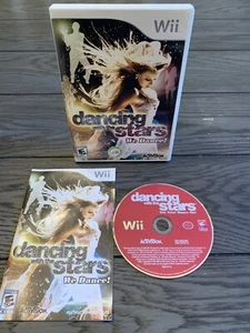 Complete Nintendo Wii Dancing w/the Stars WE DANCE! (Tested,Works) - Picture 1 of 3