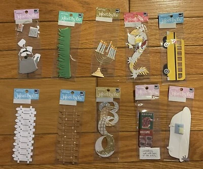 Jolee’s By You Scrapbooking Stickers Lot of 10 +EK Success NRFP - Image 1 of 2