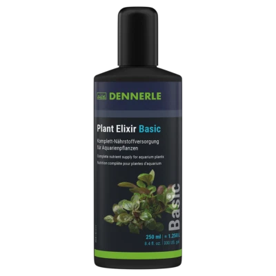 Dennerle Plant Elixir Basic, 250 ml Pflanzendünger Aquarium Pflanzen Dünger