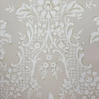 Винтажные обои образец лист демаска французское кантри коттеджкор рукоделие кукольный домик - Изображение 1 из 4