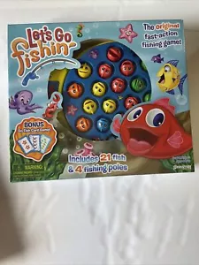 Lets Go Fishin' Game Ages 4+ 1 to 4 Players New Factory Sealed - Picture 1 of 2