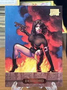 1994 Fleer Marvel Masterpieces Card - #32 Domino - Picture 1 of 2