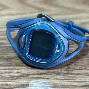 Timex Ironman Triathlon Watch Unisex T5K092 36mm Blue Digital 50 Lap No Battery - Picture 1 of 6