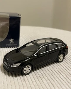 Miniatura Norev Peugeot 508 SW 1 Break Negro 1/64 1:64 3 Inches Nuevo En Caja - Imagen 1 de 8