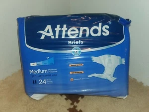 Attends DermaDry Advance Briefs Medium 32'' - 44'' Bag of 24 - Picture 1 of 4