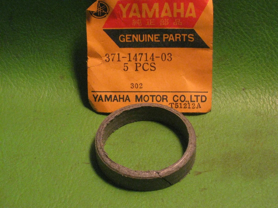 JUNTA DE JUNTA SILENCIADORA YAMAHA TX650 XS650 74-79 TX500 XS500 OEM # 371-14714-03-00 Foto 1 de 1