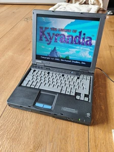 Compaq Armada E500 Retro PC Laptop Windows 98 DOS - Zdjęcie 1 z 9