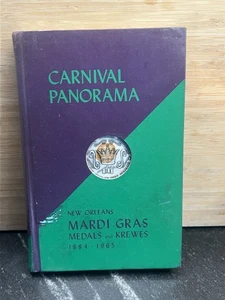 1966 Book-“Carnival Panorama” New Orleans Mardi Gras Medals & Krewes | 1884-1965 - Picture 1 of 6
