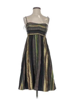 Vestido de cóctel gris para mujer Cynthia Rowley 3 Foto 1 de 4