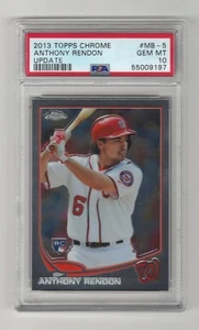 Anthony Rendon 2013 Topps actualización cromada #MB-5 PSA 10 - Imagen 1 de 2