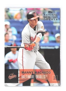 2016 Topps National Baseball Card Day Manny Machado 17 Baltimore Orioles - Picture 1 of 2