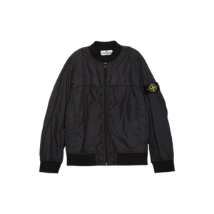 (Kids) Stone Island Bomber Jacket Black - 25SS - Picture 1 of 1