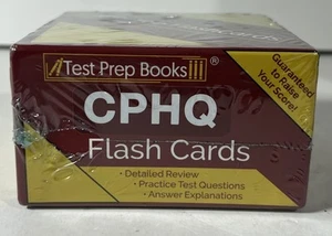 CPHQ Prüfung Studie Lernkarten Test Vorbereitung Bücher Rezension Praxis Fragen NEU/VERSIEGELT - Bild 1 von 6