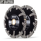 2pcs 115mm Diamond Grinder Cutting Discs Turbo Circular Saw Blades Tile Ceramic