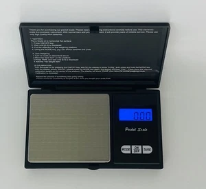Monedas digitales de bolsillo mini escala oro plata especias polvo 0,01 gramos joyería 500G - Imagen 1 de 4