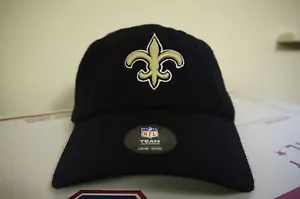 Authentic New Orleans Saints Adjustable Cap from 47 Brand. Solid Black - NFL Neu - Bild 1 von 2