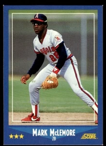 Puntuación Mark McLemore California Angels 1988 #152 - Imagen 1 de 2