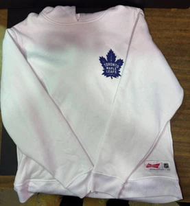 Toronto Maple Leafs NHL/ Budweiser Branded Promo Hoodie Unisex/Mens Size Large - Picture 1 of 5