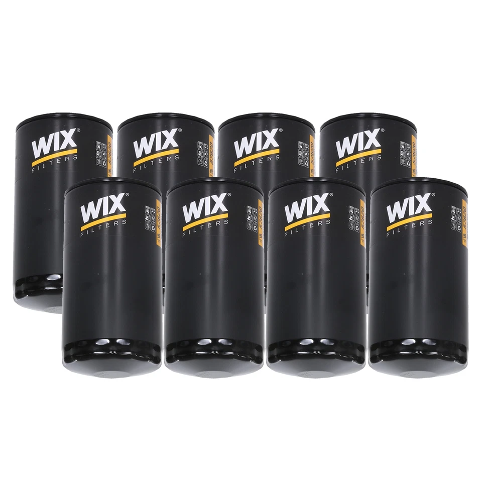 Juego Wix de 8 filtros de aceite de motor para Dodge Ram Sterling Truck L6 TDI Foto 1 de 1