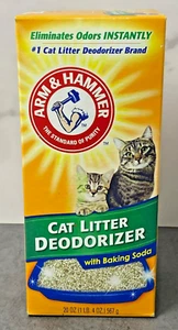 Arm & Hammer 15020 Cat Litter Deodorizer with Baking Soda - 20oz SEALED NEW - Picture 1 of 5