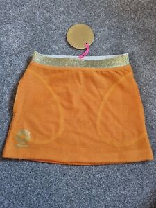 (2) Kidz Art Orange And Gold Skirt Age 4 Years Bnwt