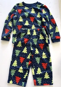 Kids Pajama Set Holiday Christmas Tree, 2 pcs 4T Sleepwear Berkley Jensen - Picture 1 of 5