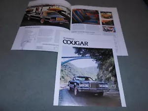 1978 MERCURY COUGAR, XR-7 and BROUGHAM BROCHURE / 12 Page '78 SALES CATALOG - Picture 1 of 3
