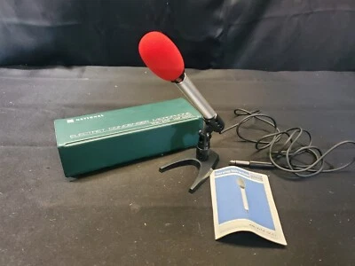 National Condenser Electret Microphone WM-600 Uni-Directional MADE IN JAPAN - Image 1 of 4