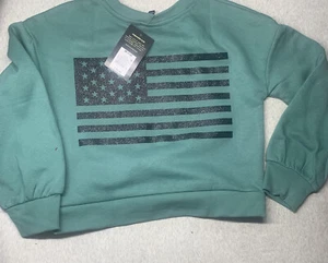 Girls Medium 7-8 Art Class Super Soft Sweater Long Sleeve Shirt Cute - Picture 1 of 3
