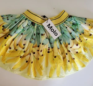 New Molo Girl's Flare Brenda Skirt Go Bananas Size 3 4Y EU 98 104 (07044B) - Picture 1 of 6