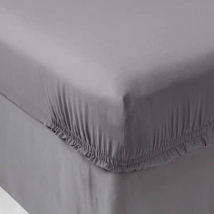 Sábanas ajustables grises Twin/Twin XL 4pk - Imagen 1 de 3