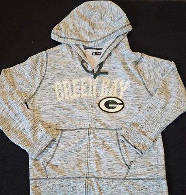 Green Bay Packers Mujer 2XL Sudadera con Capucha Cremallera Completa Con Letras Brillantes Foto 1 de 4