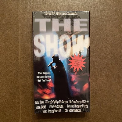 The Show VHS 1996 Screener Promo Tape Brand New Sealed Hip Hop Documentary Foto 1 de 4
