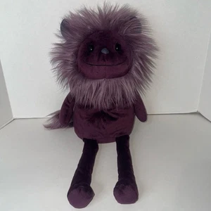 "Animal de peluche púrpura monstruo gibbles de gelatina retirado oficial 17""" - Imagen 1 de 8