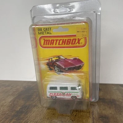 Matchbox Lesney Superfast Volkswagen Dormobile Pizza Van - 1980 On Blistercard - Image 1 of 4