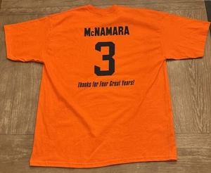 Vintage Syracuse Orangemen Gerry McNamara 2006 Senior Day T Shirt Size XL Rare - Picture 1 of 5