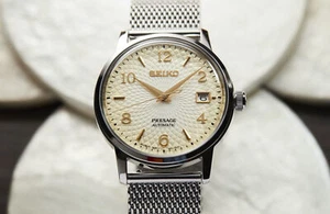 SEIKO Presage SRPF37J1 Automatic Champagne Cocktail Made in Japan Discontinued - Picture 1 of 6