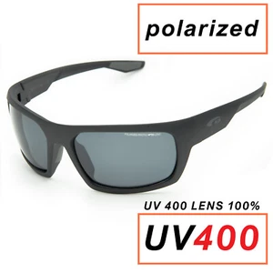 Gafas de sol polarizadas gafas polarizadas pesca UV400 negro - Imagen 1 de 11
